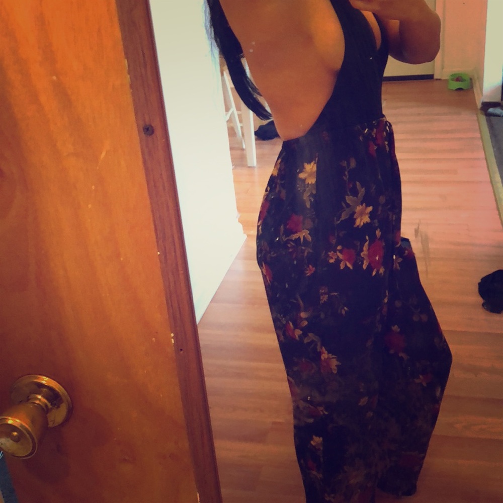 Vintage baggy rose pants 🌹